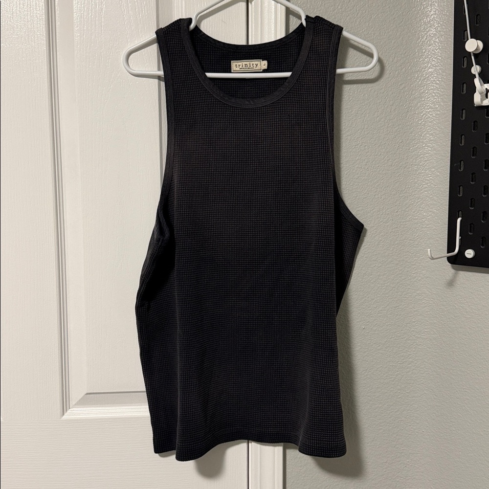 Trinity Waffle Tank Top